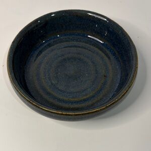 Handcrafted Blue Pottery Bowl